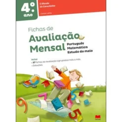 Gailivro Fichas de Avaliação Mundo da Carochinha 4º de Carlos Letra