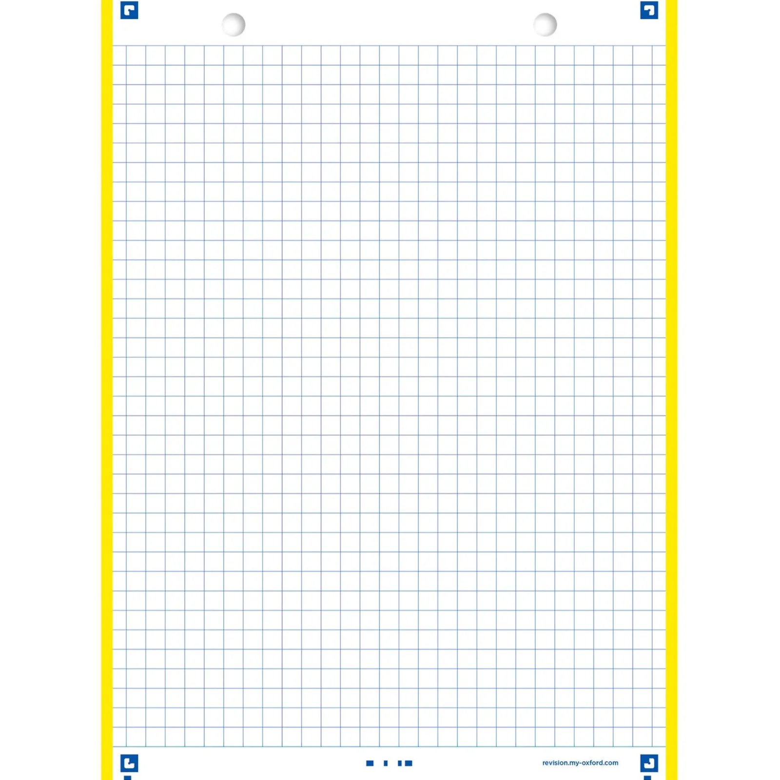 Online Oxford Flashcards 2.0 A5 30 Folhas Quadriculado Amarelo