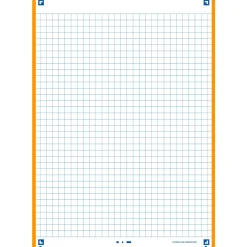 Oxford Flashcards 2.0 A5 30 Folhas Quadriculado Laranja