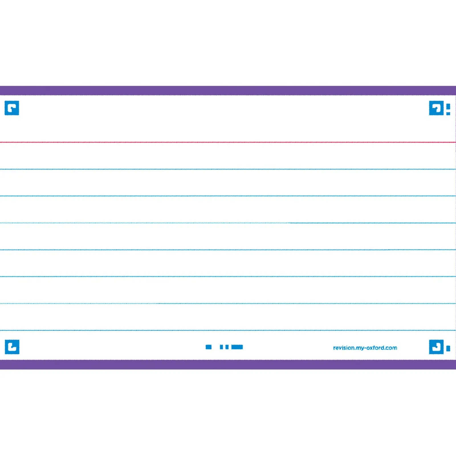 Oxford Flashcards 2.0 A7 30 Folhas Roxo