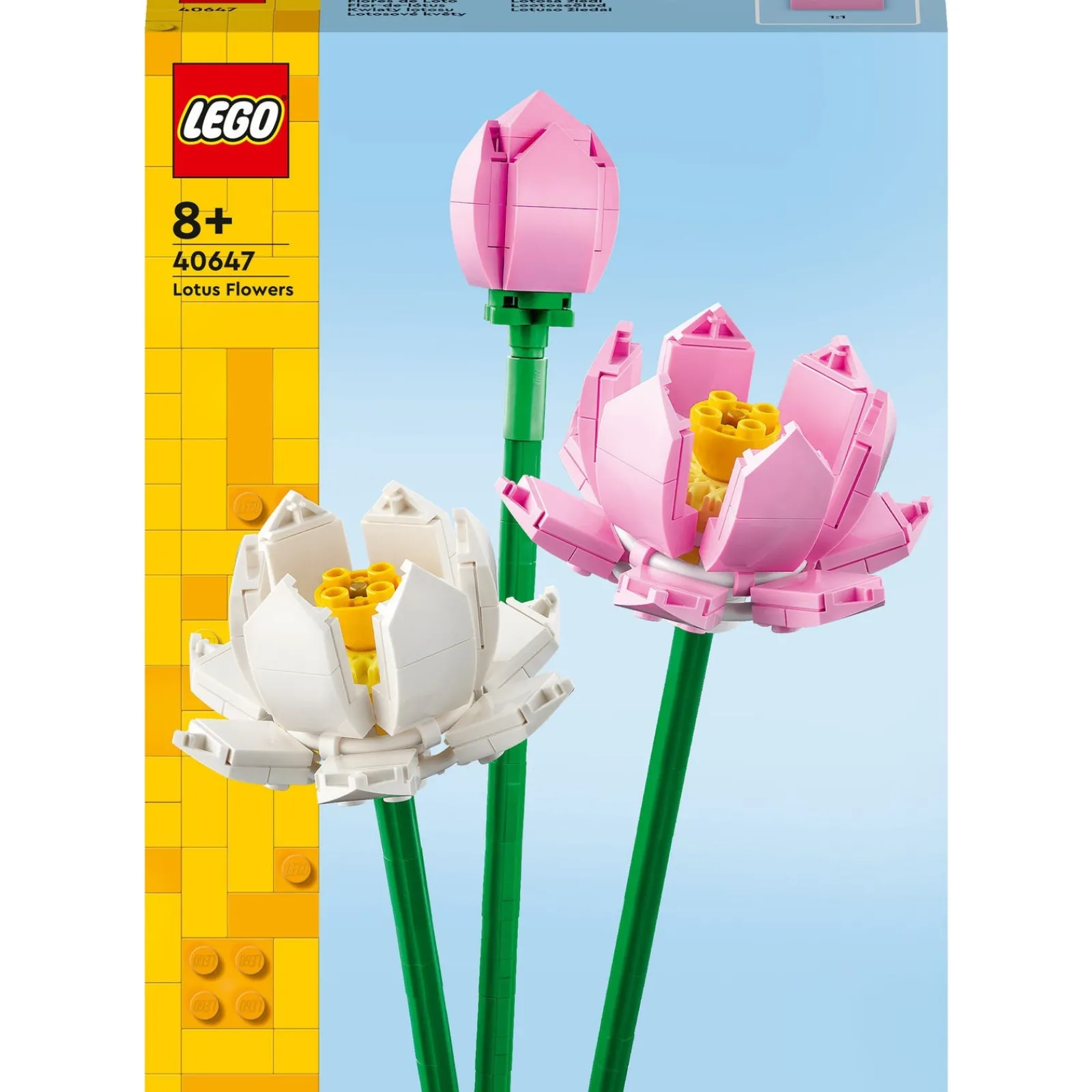 Outlet Lego-Lel Flower Flor-De-Lótus Lego Flowers