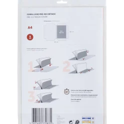 Note! Forra Livro A4 Pré-Recortado 5 Unidades