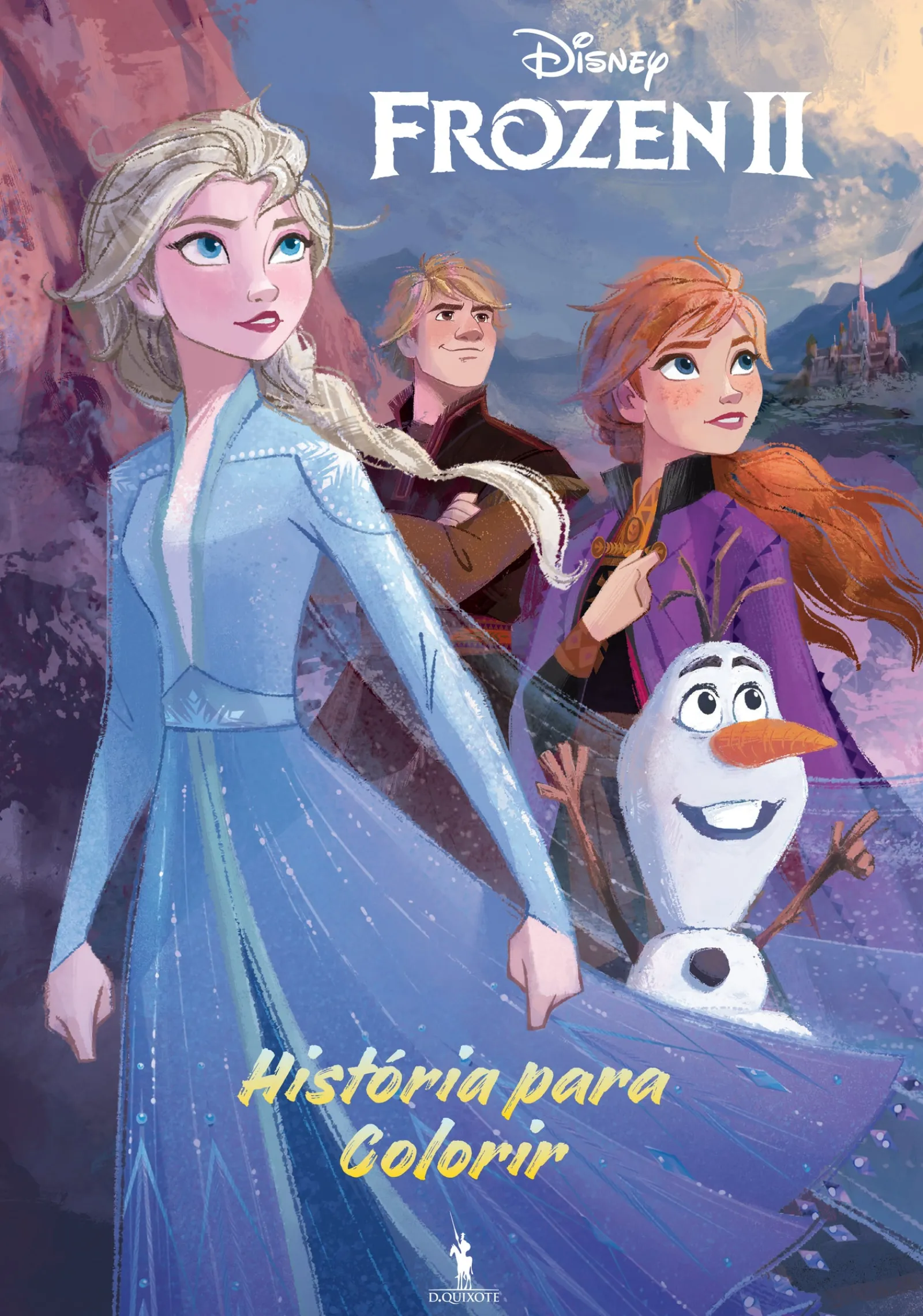 Hot Dom Quixote Frozen 2 - História para Colorir de Disney