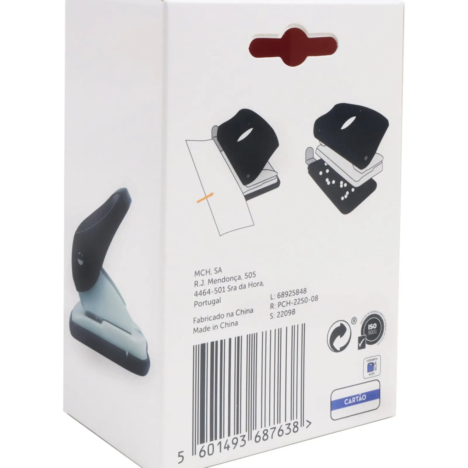 New Note! Furador Grande 25 Folhas