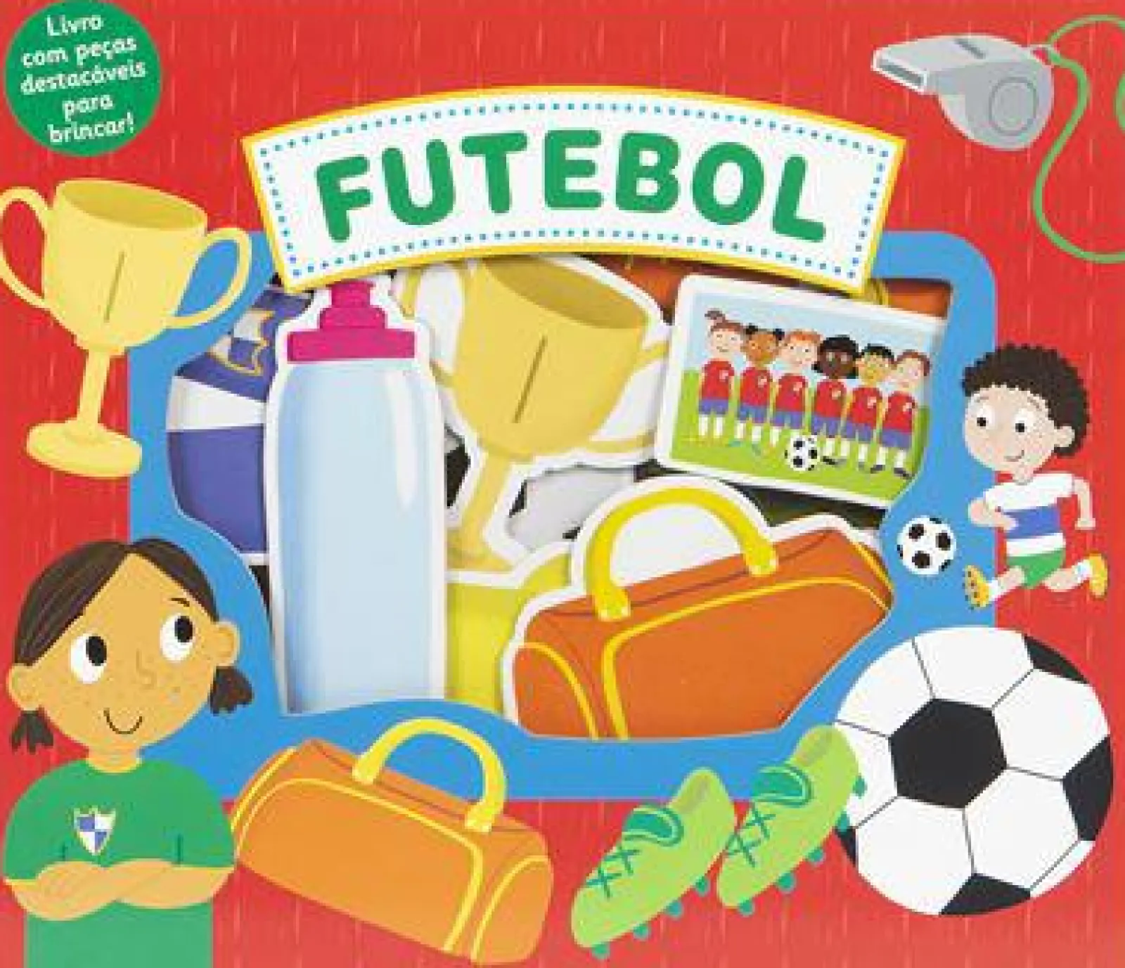 Porto Editora Futebol - Livro com Peças Destacáveis para Brincar!