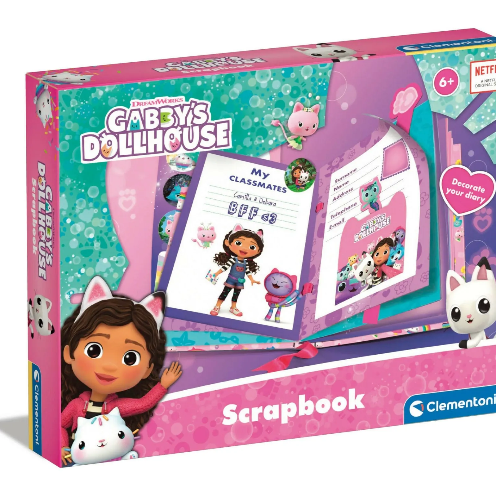 Clementoni Gabby'S Dollhouse - Diário Secreto