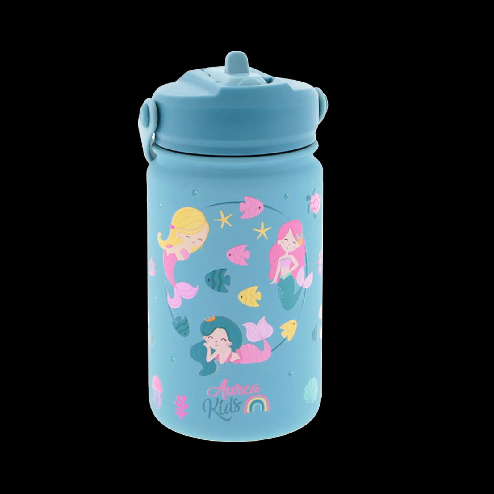 Aurea Garrafa Aço 330Ml - Azul Mermaid Dreams