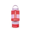 Helio Ferretti Garrafa Cap. 1L - Red And Pink Stripe