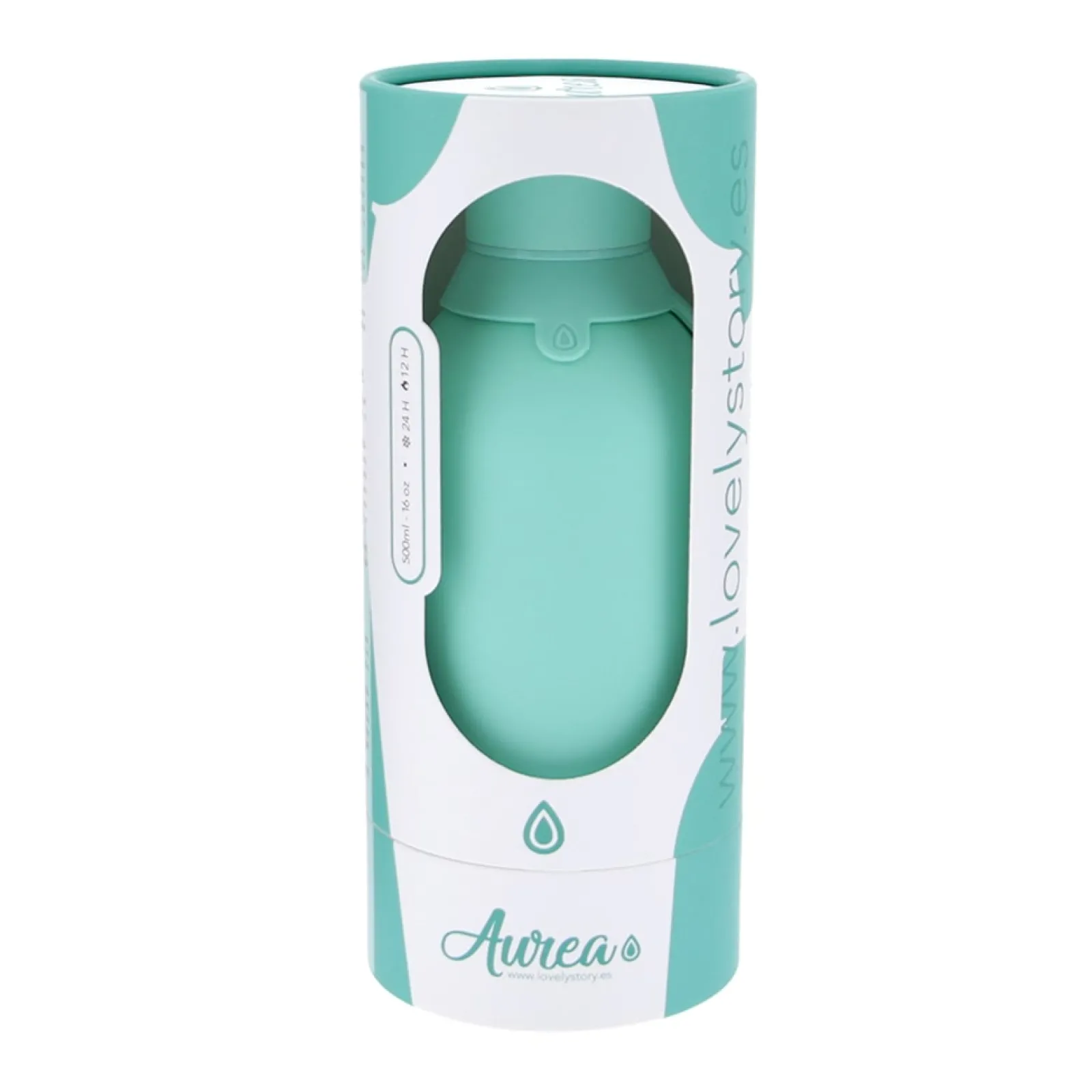 Hot Aurea Garrafa Cap 500ml Your Colour Joyful Note!