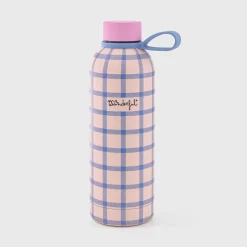 Outlet Mr. Wonderful Garrafa Térmica - Quadrados Azul E Rosa