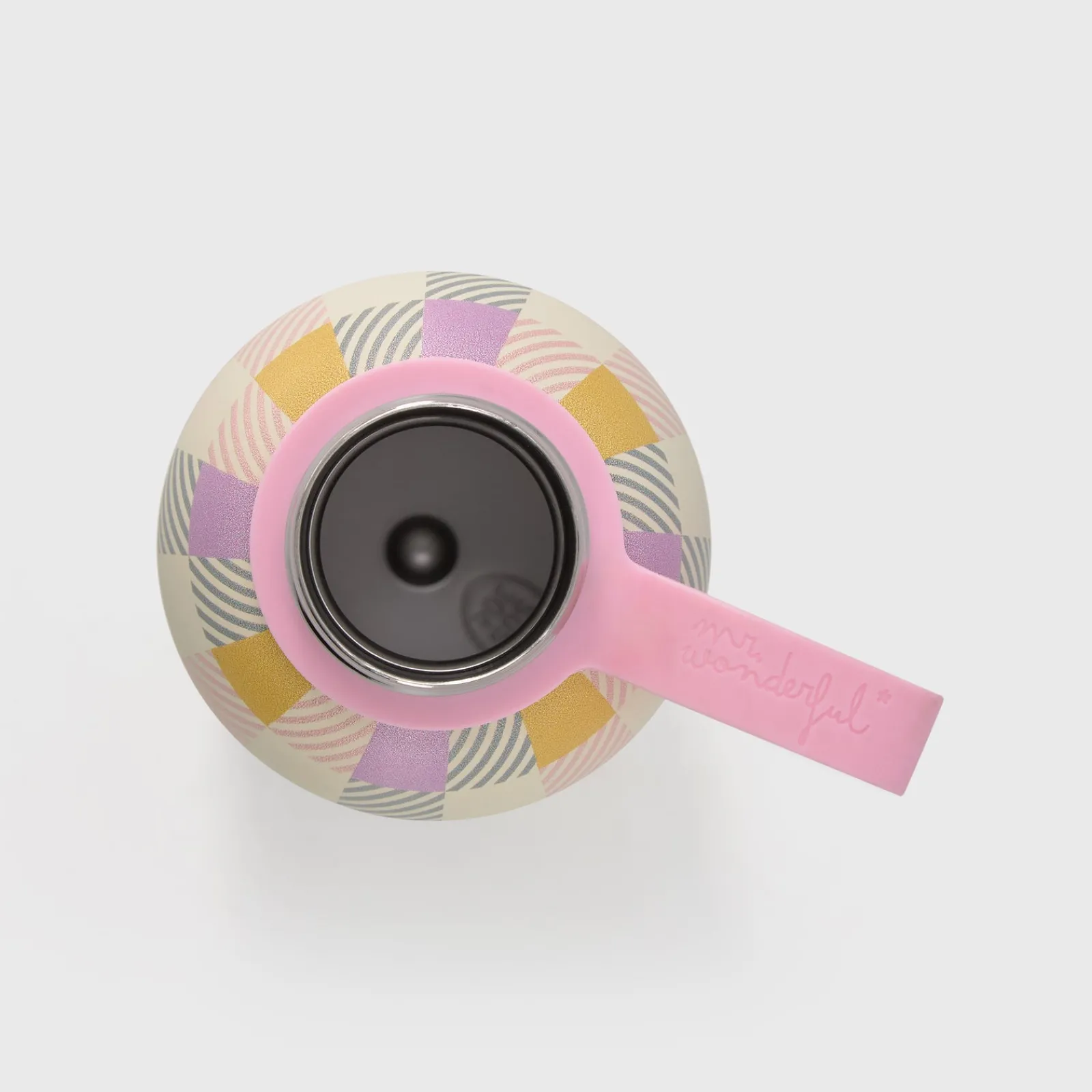 Mr. Wonderful Garrafa Térmica - Quadrados Coloridos