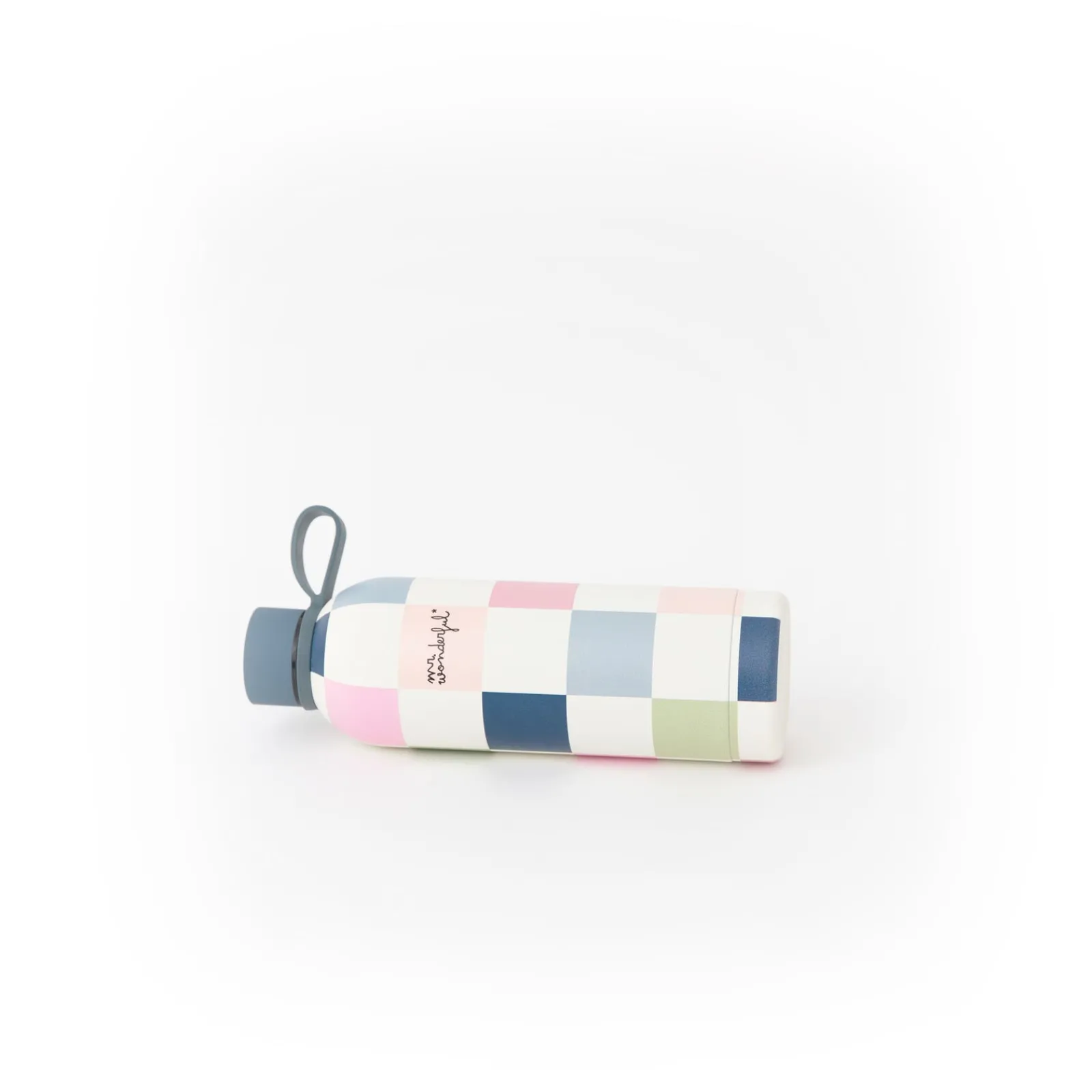 Hot Mr Wonderfull Garrafa Térmica 500Ml - Estampa Xadrez