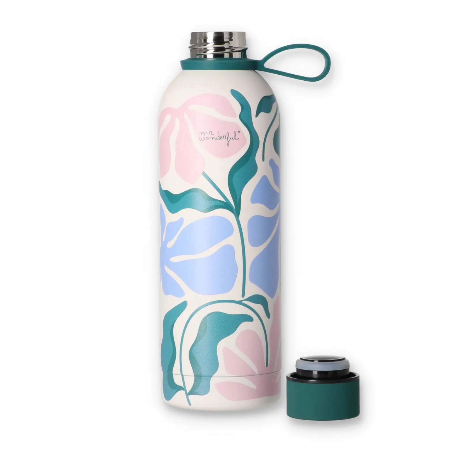 Sale Mr Wonderfull Garrafa Térmica 500Ml - Estampa Flores