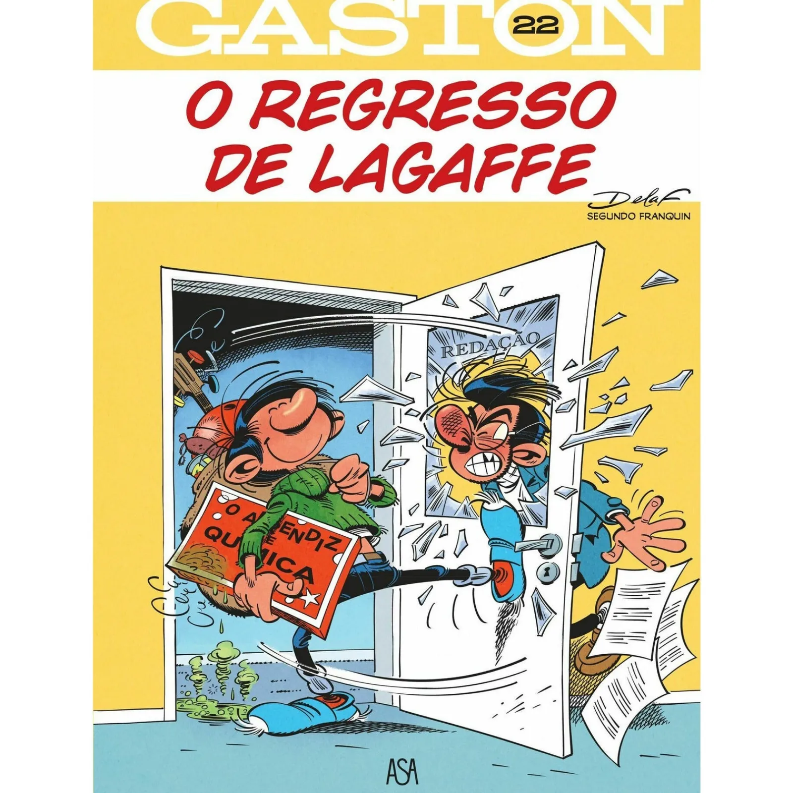 Asa Gaston 22 - o Regresso de Lagaffe de Delaf