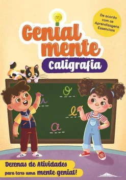New Booksmile Genialmente - Caligrafia - Bloco 1