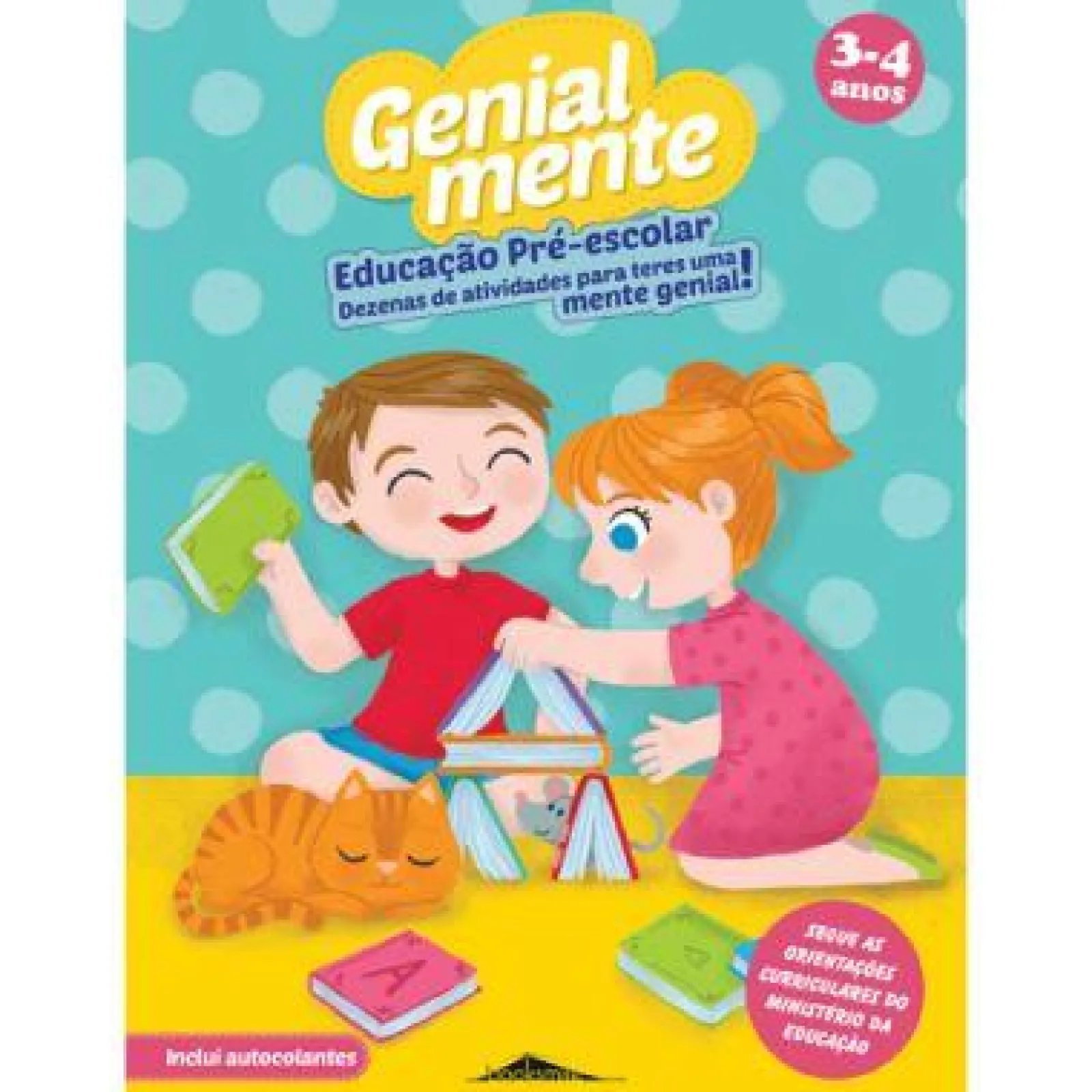 Hot Booksmile Genialmente Educação Pré-escolar 3-4 Anos de Vários Autores - Dezenas de Atividades para Teres uma Mente Genial!