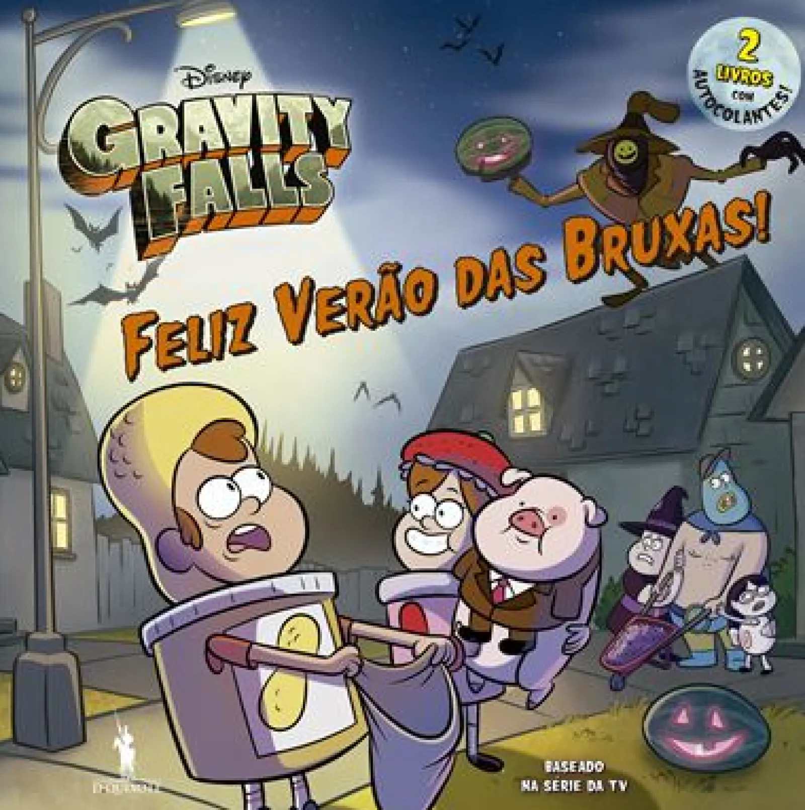 Online Dom Quixote Gravity Falls - Feliz Verão | Loja de Horrores de Disney - 2 Livros com Autocolantes