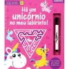 Porto Editora Há um Unicórnio no Meu Labirinto! - Um Livro Escreve e Apaga com Abas