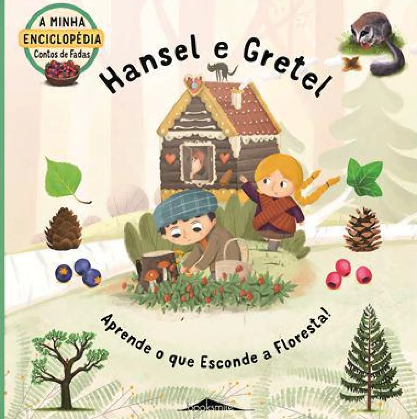 New Booksmile Hansel e Gretel de Sabina Konecna - Aprende o que Esconde a Floresta!