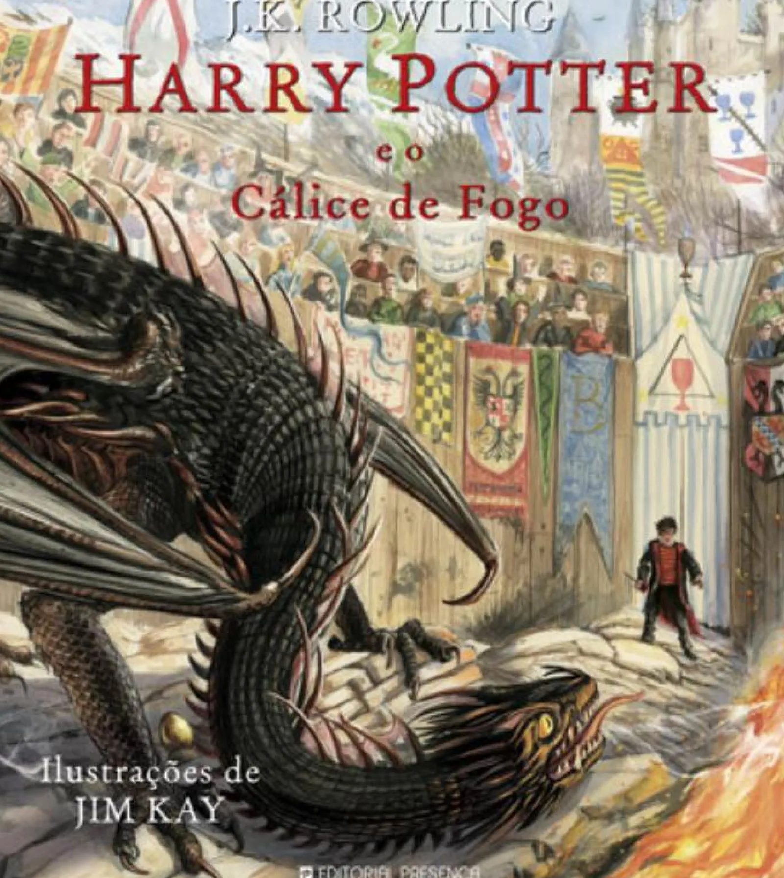 Presença Harry Potter e o Cálice de Fogo de J. K. Rowling - Edição Ilustrada