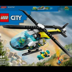 Discount Lego-City Helicóptero De Salvamento De Emergência