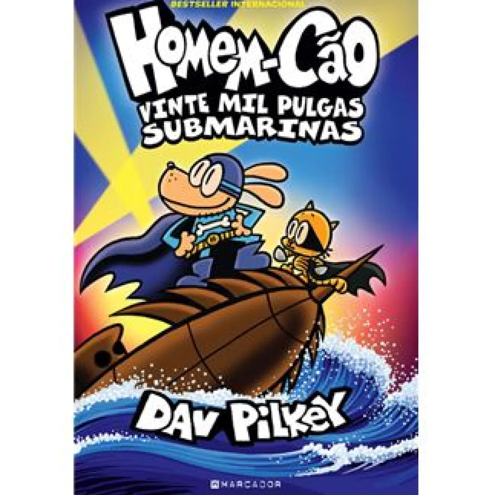 Discount Marcador Homem-Cão N.º 11 - Vinte mil pulgas submarinas de Dav Pilkey