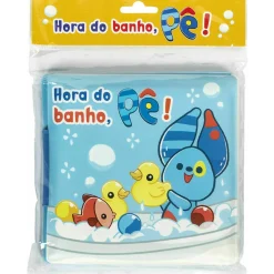 Porto Editora Hora do Banho, Pê! de Cláudia Dias - Um Livro à Prova de Água