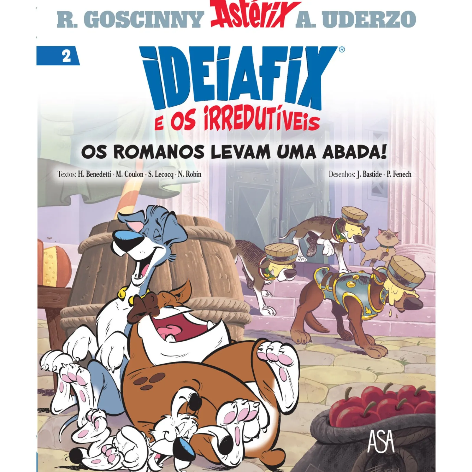 Outlet Note! Online Ideiafix e os Irredutíveis N.º 2 de Herve Benedetti, Simon Lecocq, Nicolas Robin e Michel Coulon - Os Romanos Levam uma Abada!