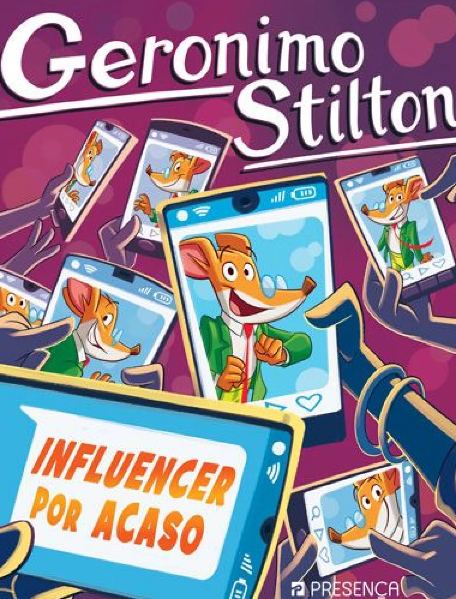 New Presença Influencer por Acaso de Geronimo Stilton