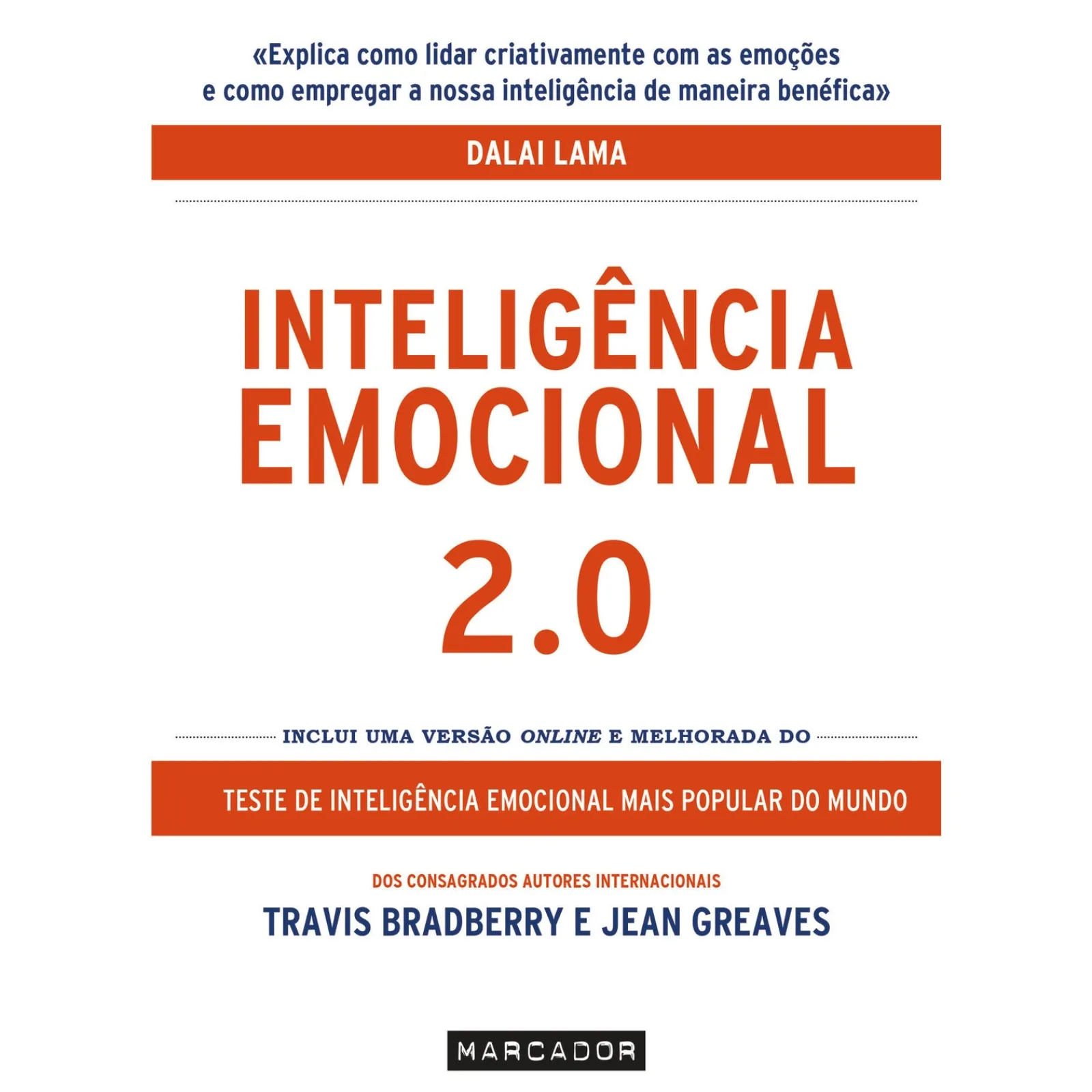 Marcador Inteligência Emocional 2.0 de Travis Bradberry e Jean Greaves