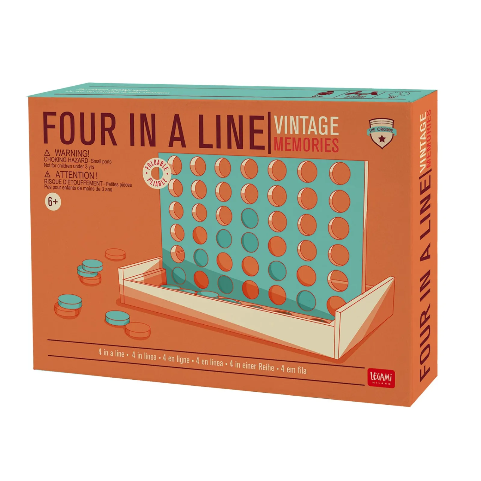 Legami Jogo 4 Em Linha - Vintage