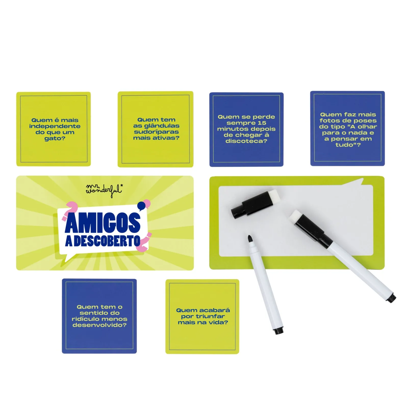 Mr. Wonderful Jogo Cartas - Amigos A Descoberto