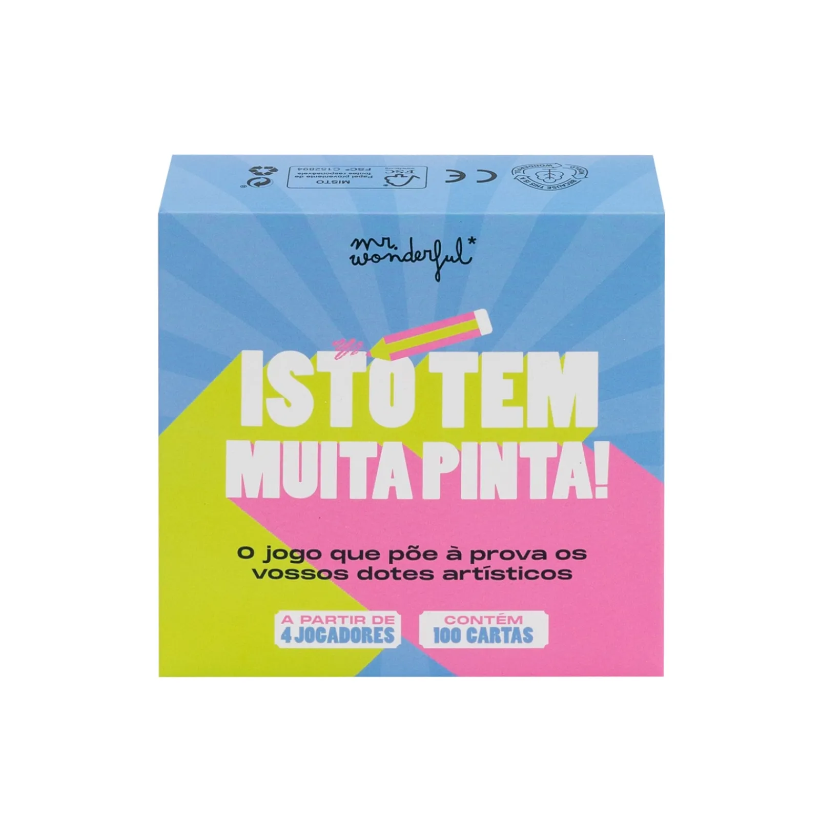 Mr. Wonderful Jogo Cartas - Isto Tem Muita Pinta!