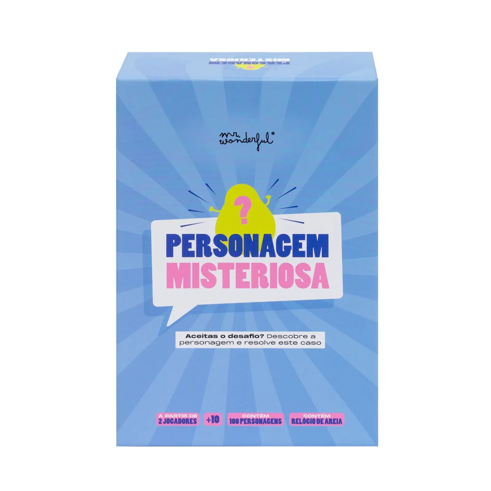 Mr. Wonderful Jogo Cartas - Personagem Misteriosa