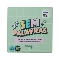 Mr. Wonderful Jogo Cartas - Sem Palavras
