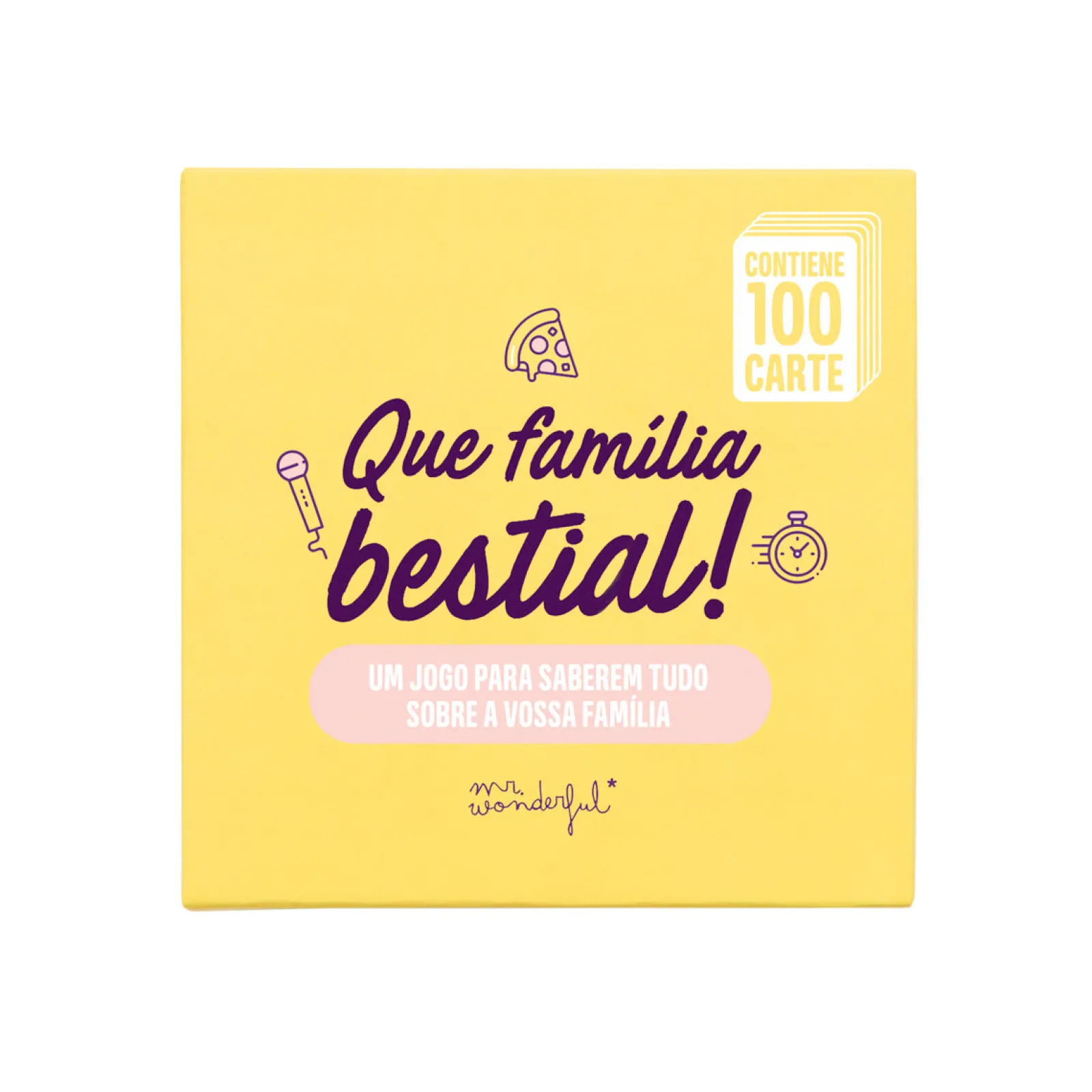Discount Mr. Wonderful Jogo De Cartas - Que Família Bestial!