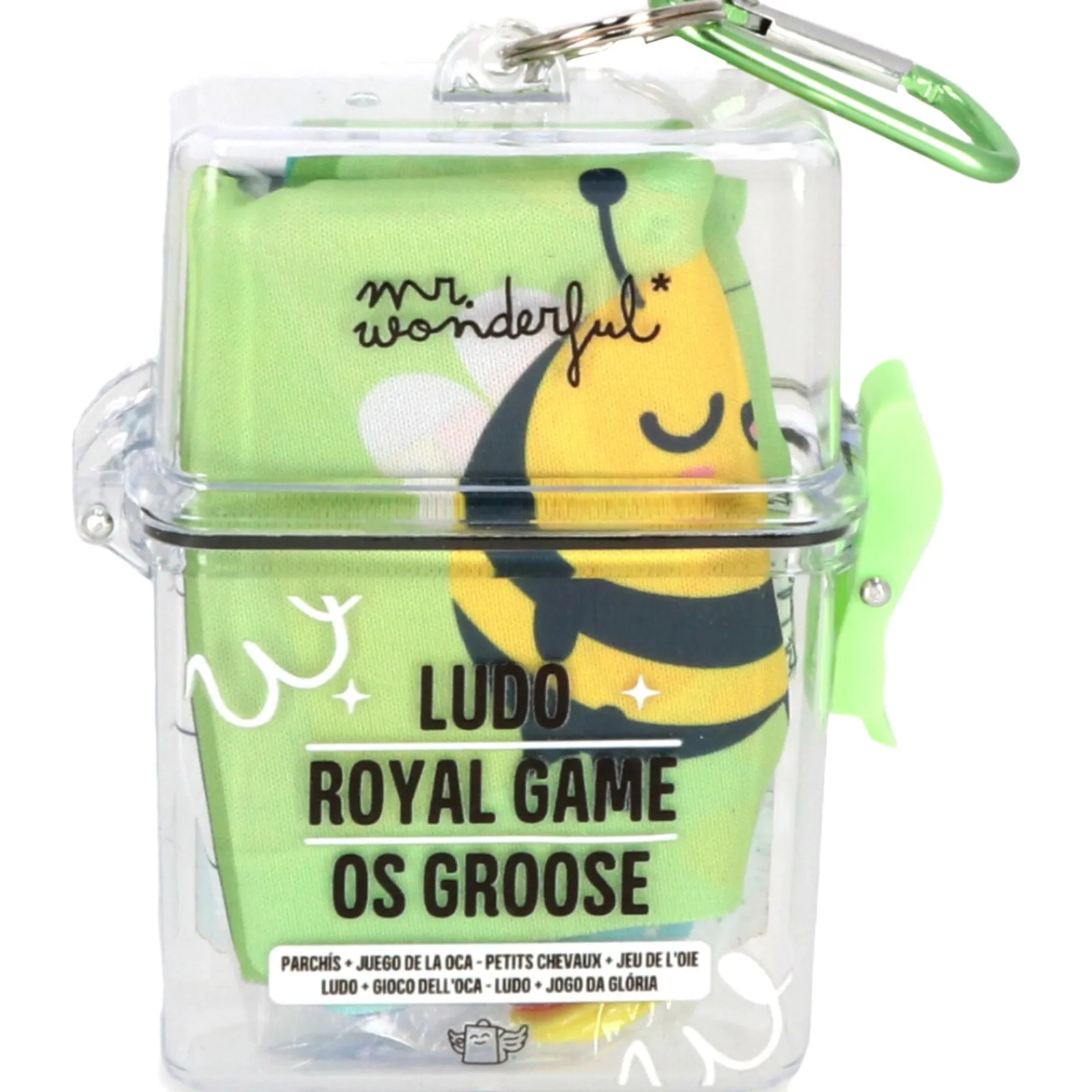 Mr Wonderfull Jogo Reversível - Ludo + Jogo Da Glória