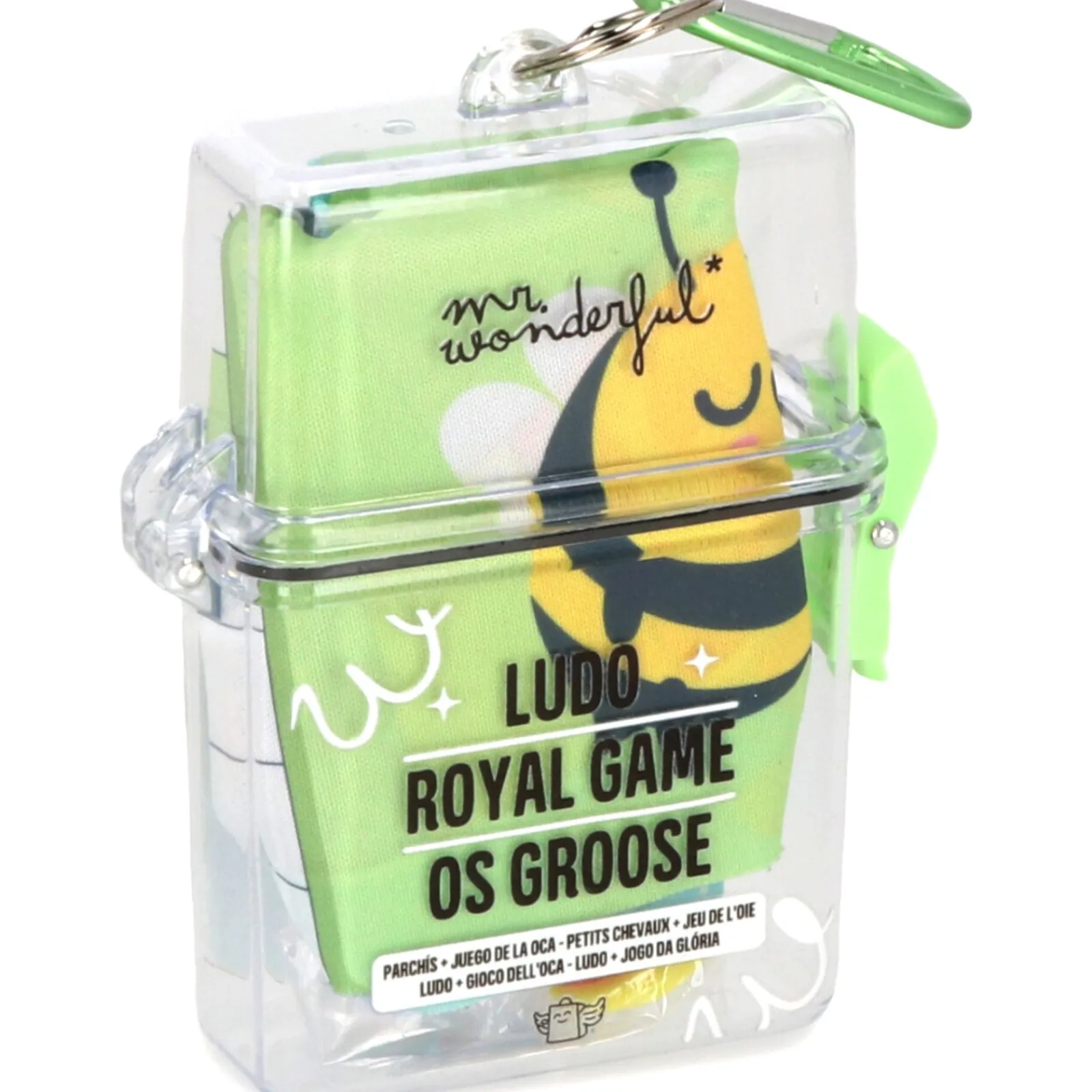 Mr Wonderfull Jogo Reversível - Ludo + Jogo Da Glória