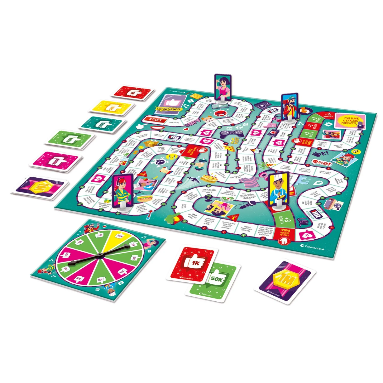 Online Clementoni Jogo Ser Influencer