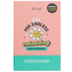 Clearance Mr. Wonderful Kit Colorir - Colour & Have Fun
