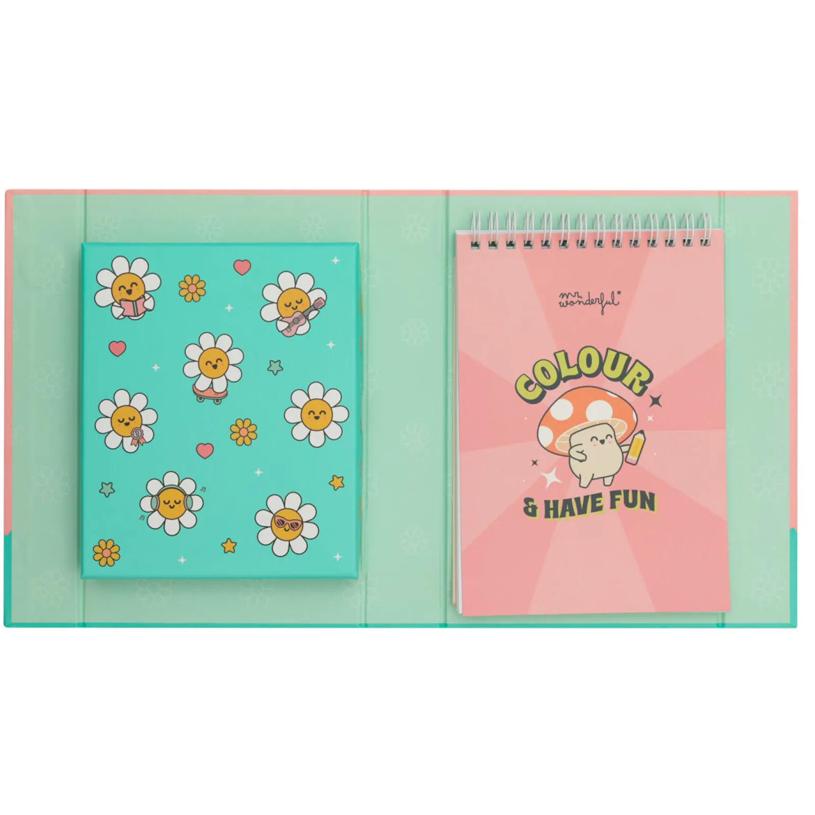 Clearance Mr. Wonderful Kit Colorir - Colour & Have Fun