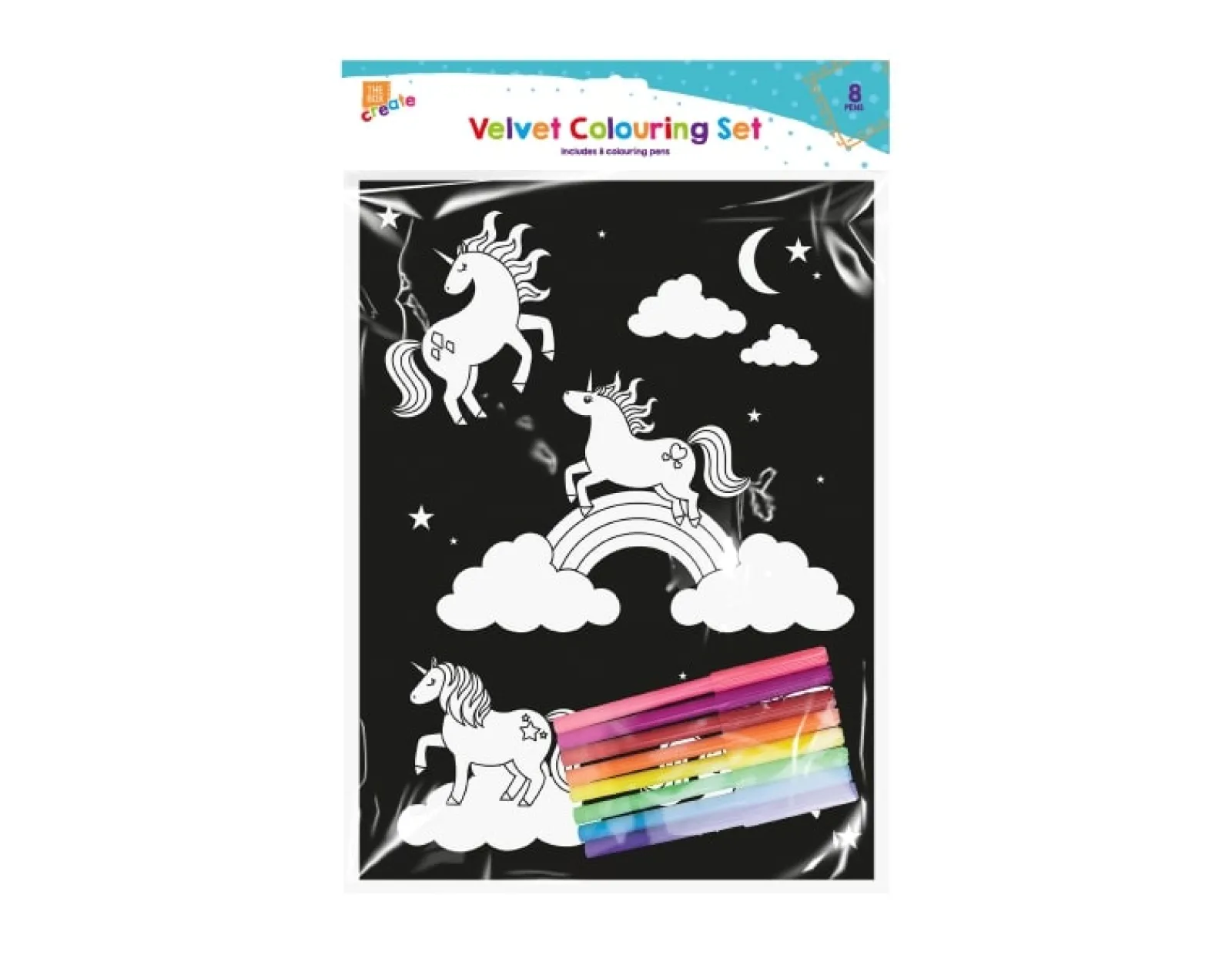 Gem Kit Colorir Velvet Com Canetas Filtro