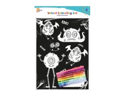 Gem Kit Colorir Velvet Com Canetas Filtro