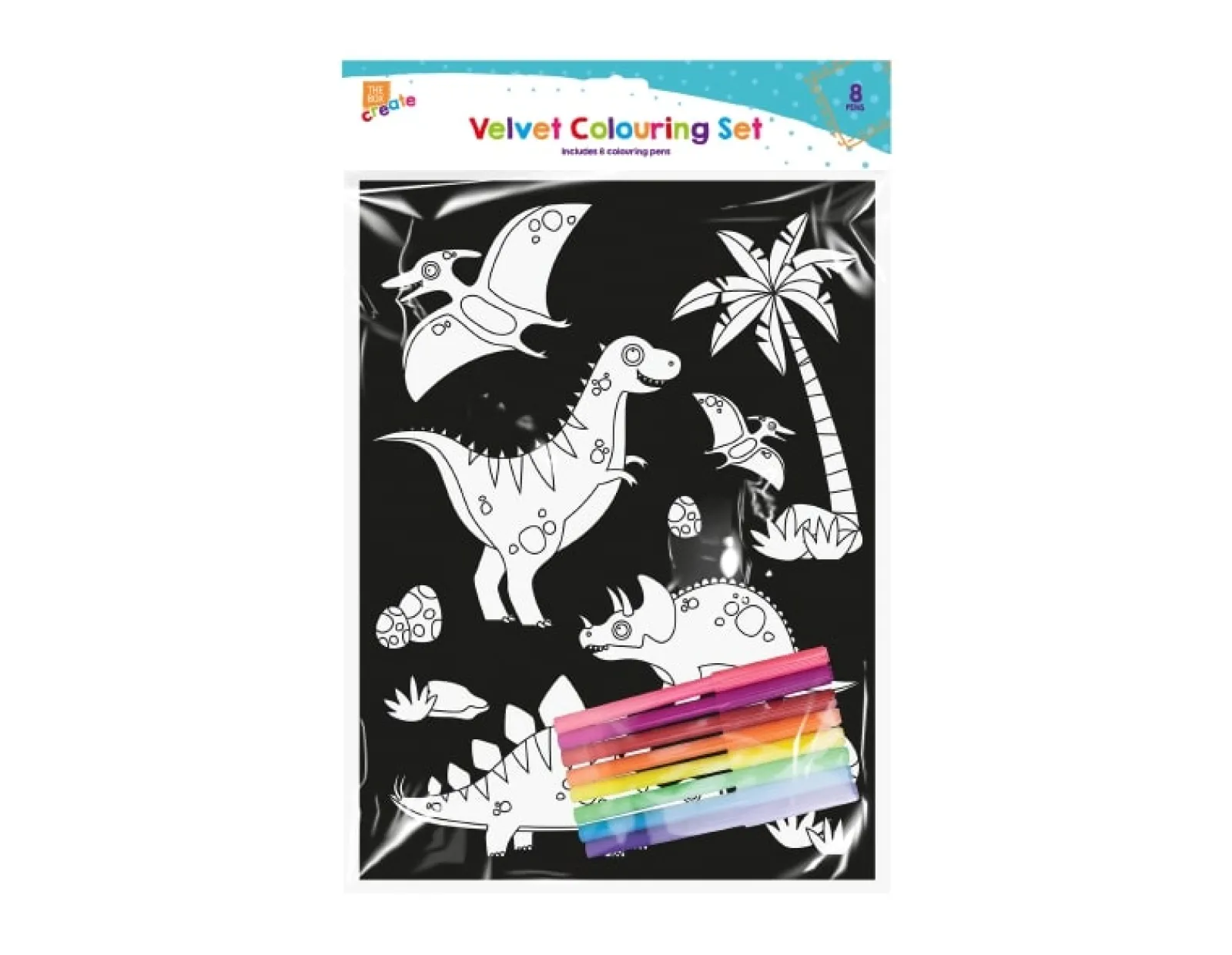 Gem Kit Colorir Velvet Com Canetas Filtro