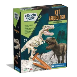 Ciência & Jogo Kit De Arqueologia: Tiranossauro Rex