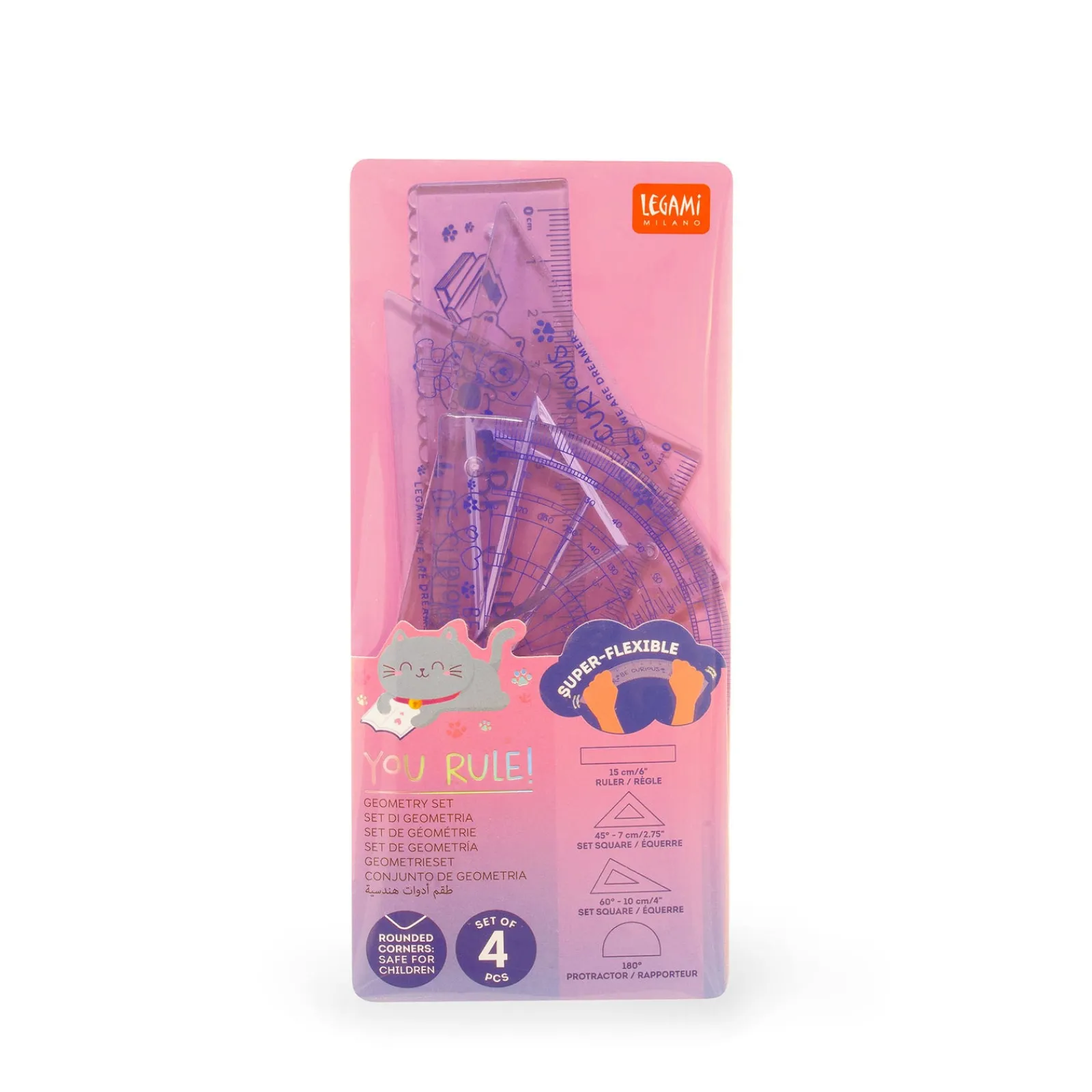 Online Legami Kit Geometria - You Rule! - Gato