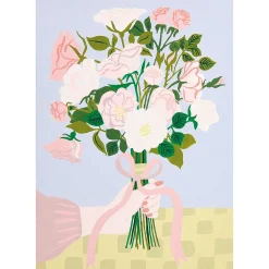 Clearance Rico Design Kit Pintura Por Números - Bouquet Rosas