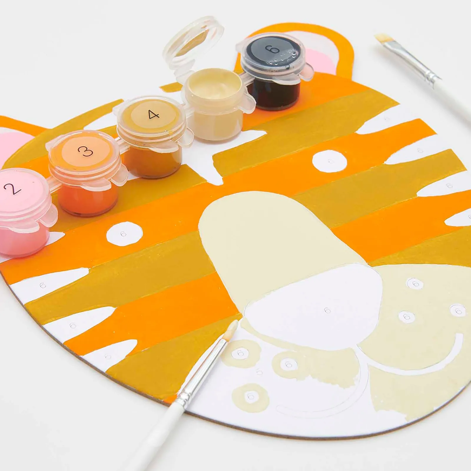 Rico Design Kit Pintura Por Números - Kids Tigre