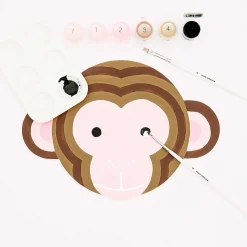 Clearance Rico Design Kit Pintura Por Números - Kids Macaco