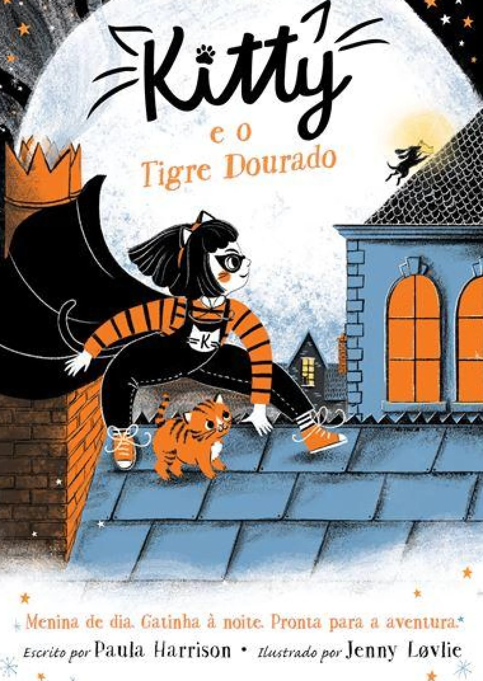 Nuvem De Letras Kitty e o Tigre Dourado de Paula Harrison